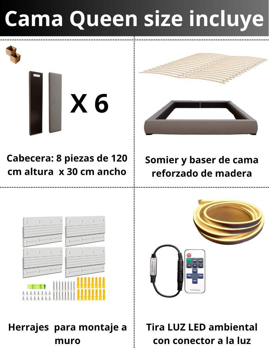 Cama moder luxury vixy ivory 4