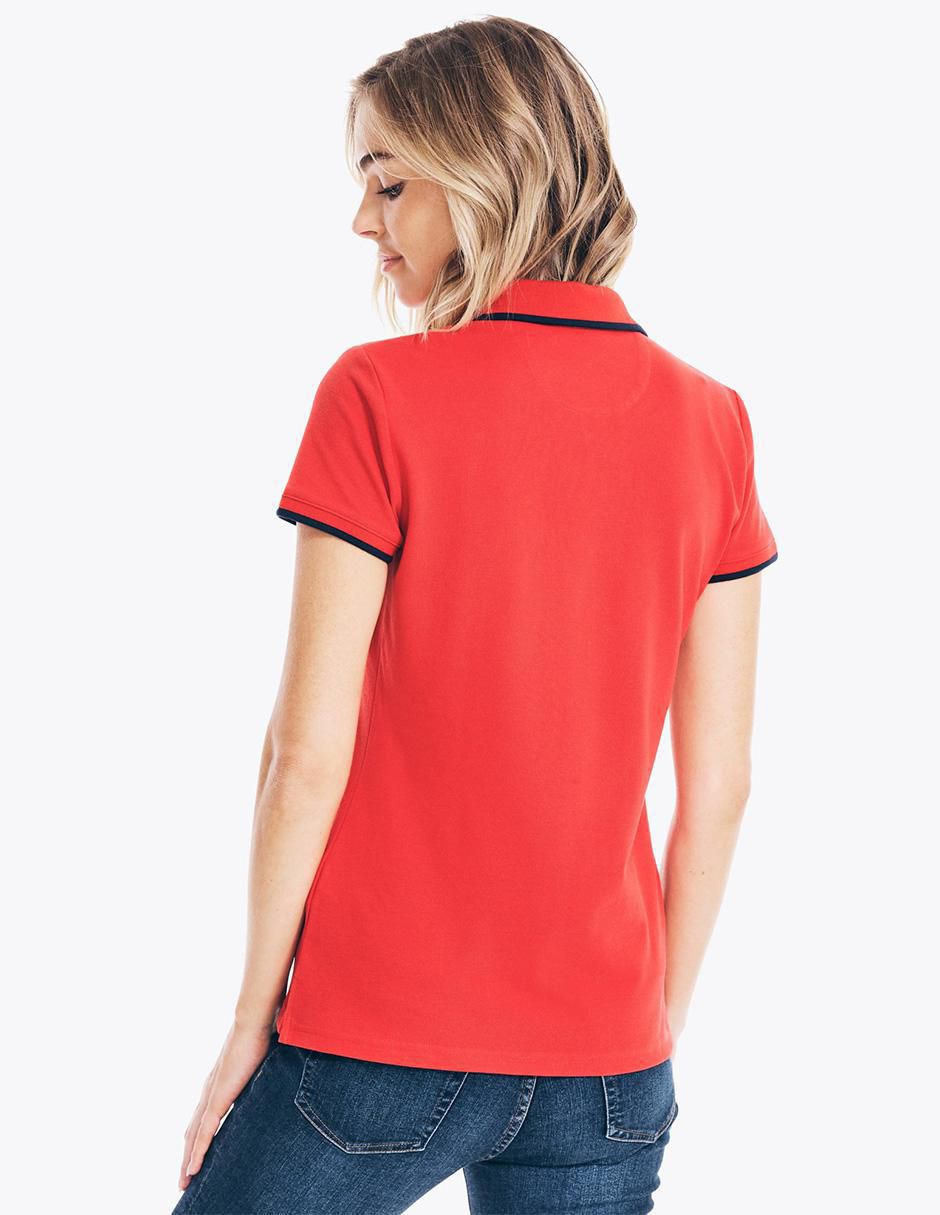 Playera tipo polo Nautica para mujer