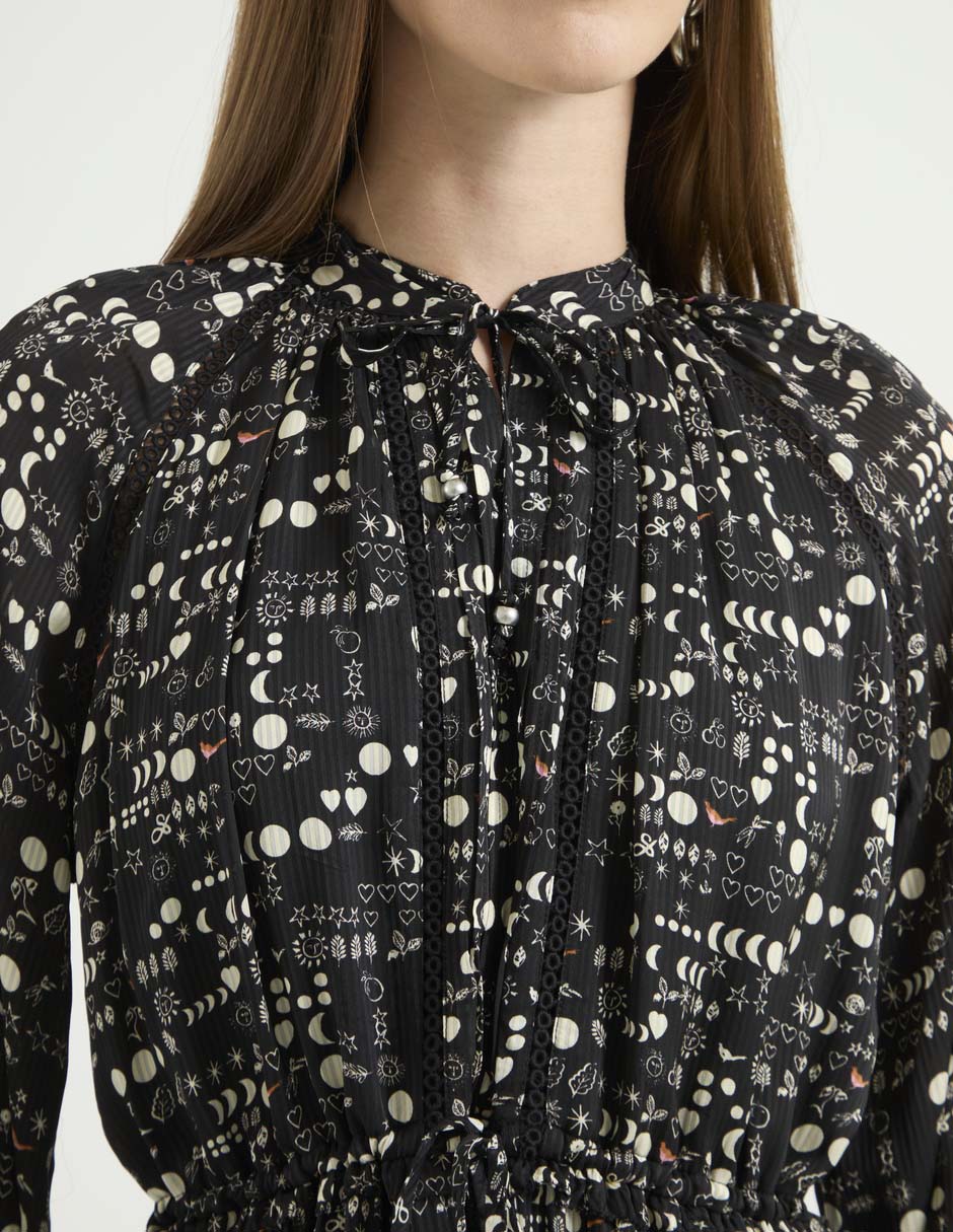 Vestido crop casual Scotch & Soda para mujer 8