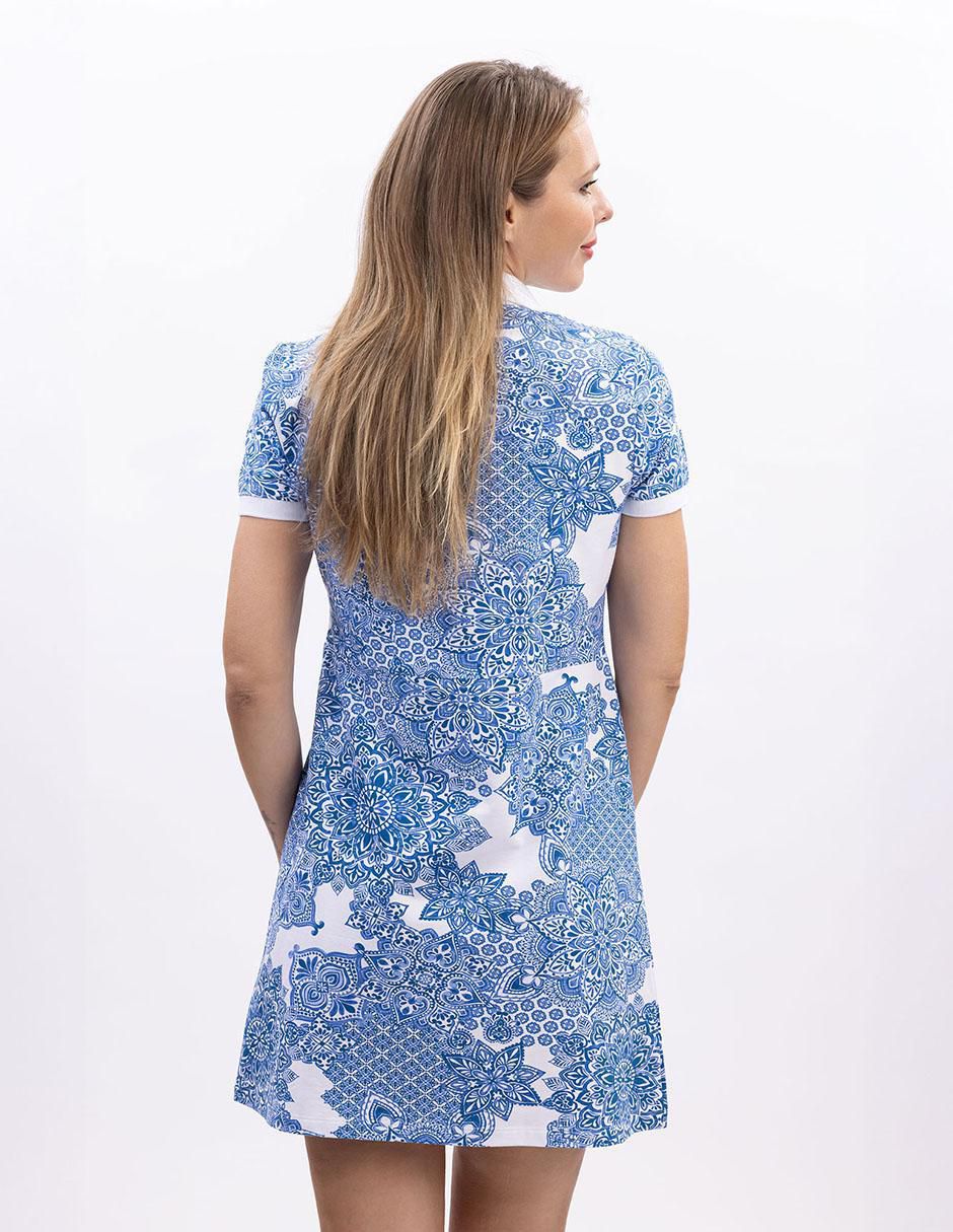 Vestido corto casual para mujer