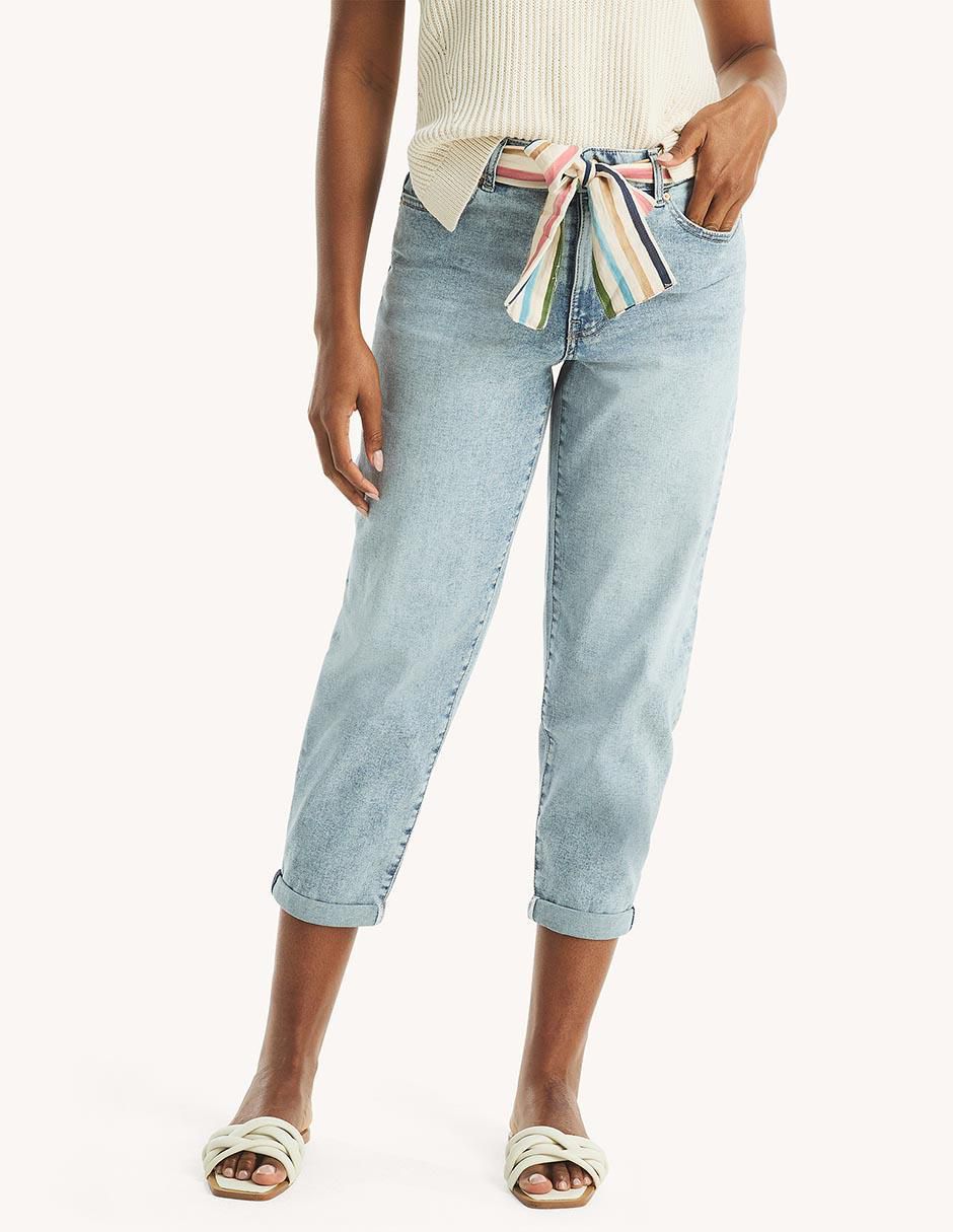 Jeans relaxed mom para mujer
