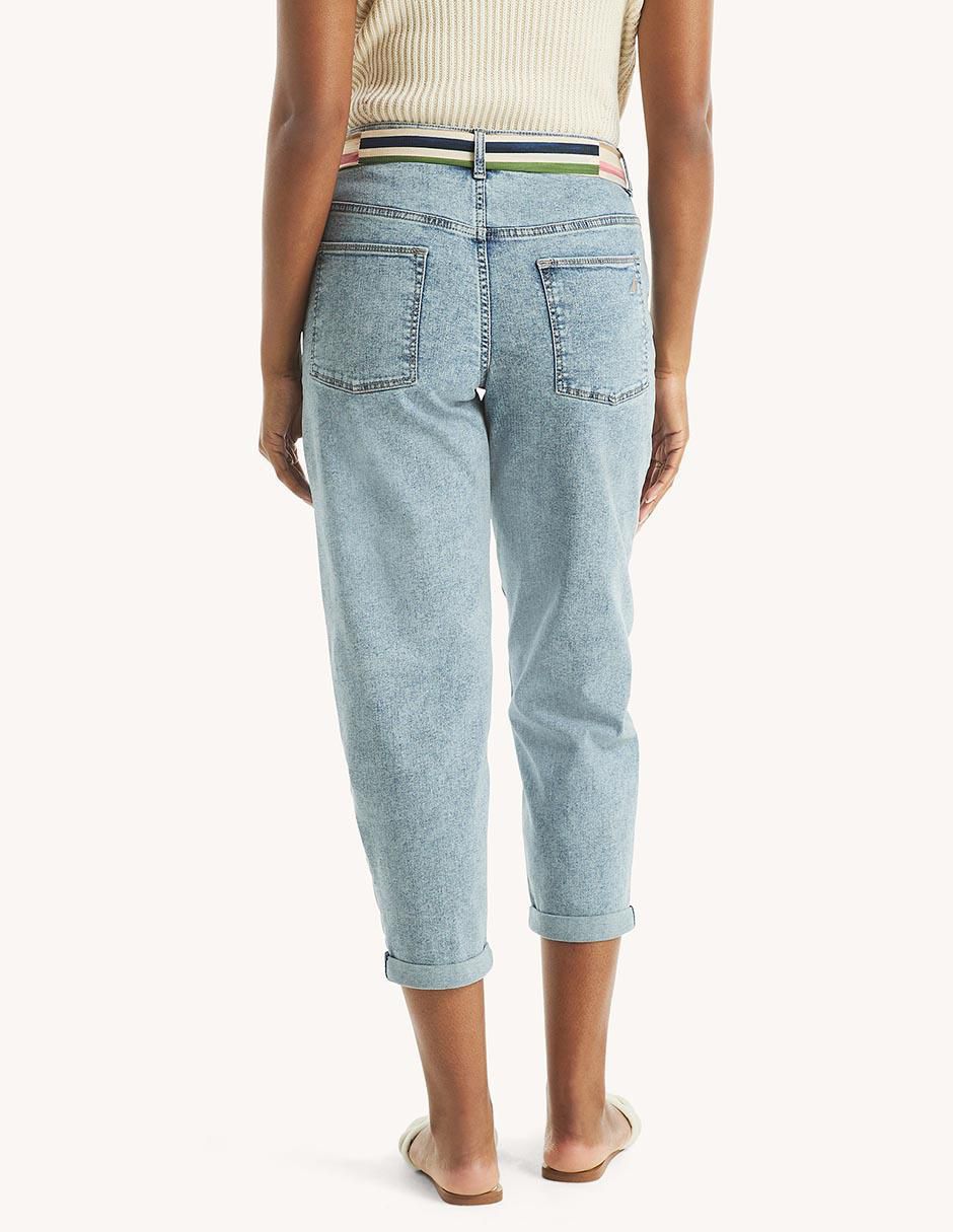 Jeans relaxed mom para mujer