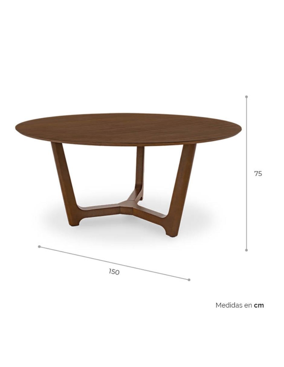 Mesa de comedor armable ramik 6