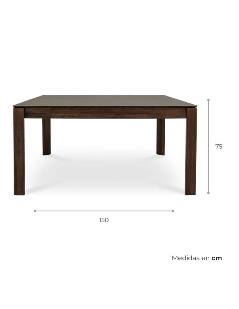 Mesa de comedor armable biot 5