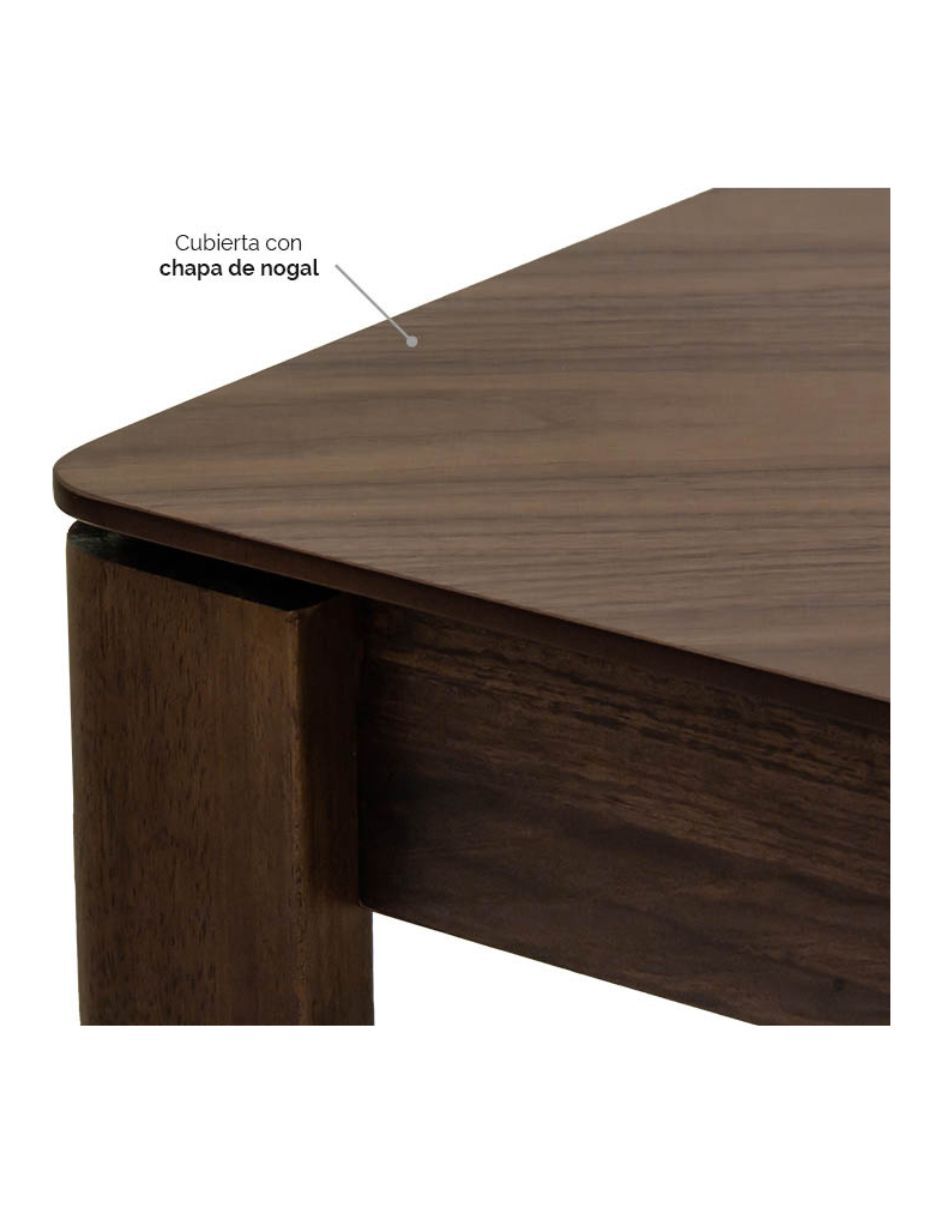 Mesa de comedor armable biot 4
