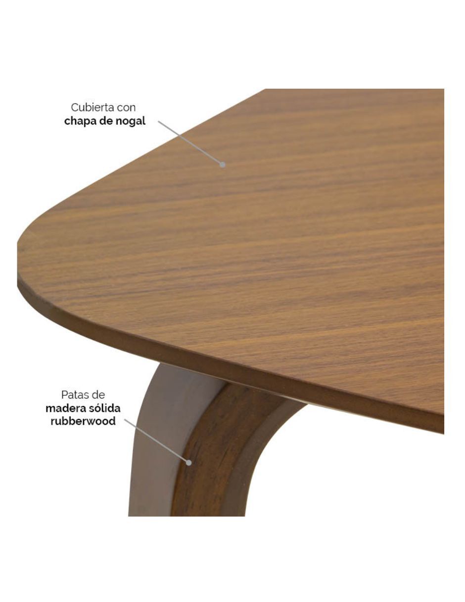 Mesa de comedor armable roxu 2