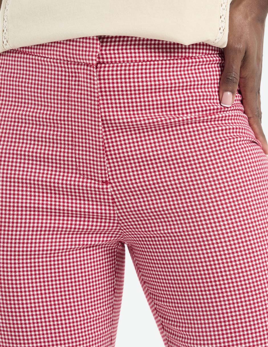 Pantalón capri Petite Studio straight para mujer