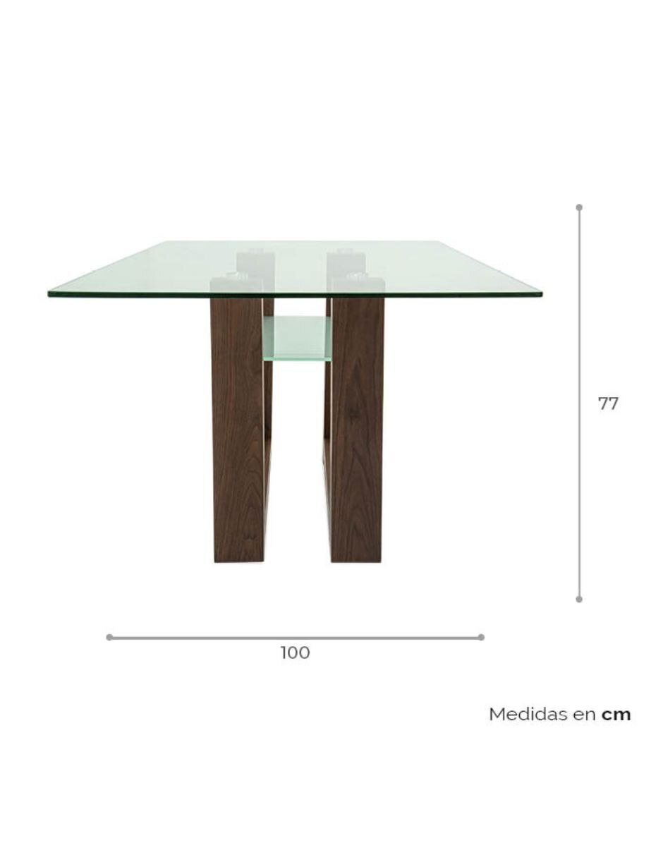 Mesa de comedor armable avek 6