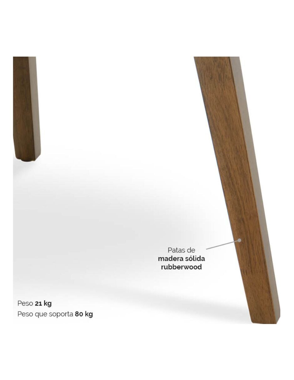 Mesa de comedor armable tef