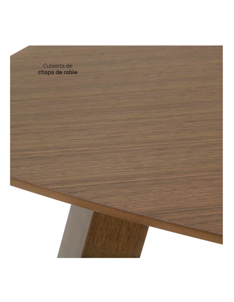 Mesa de comedor armable tef