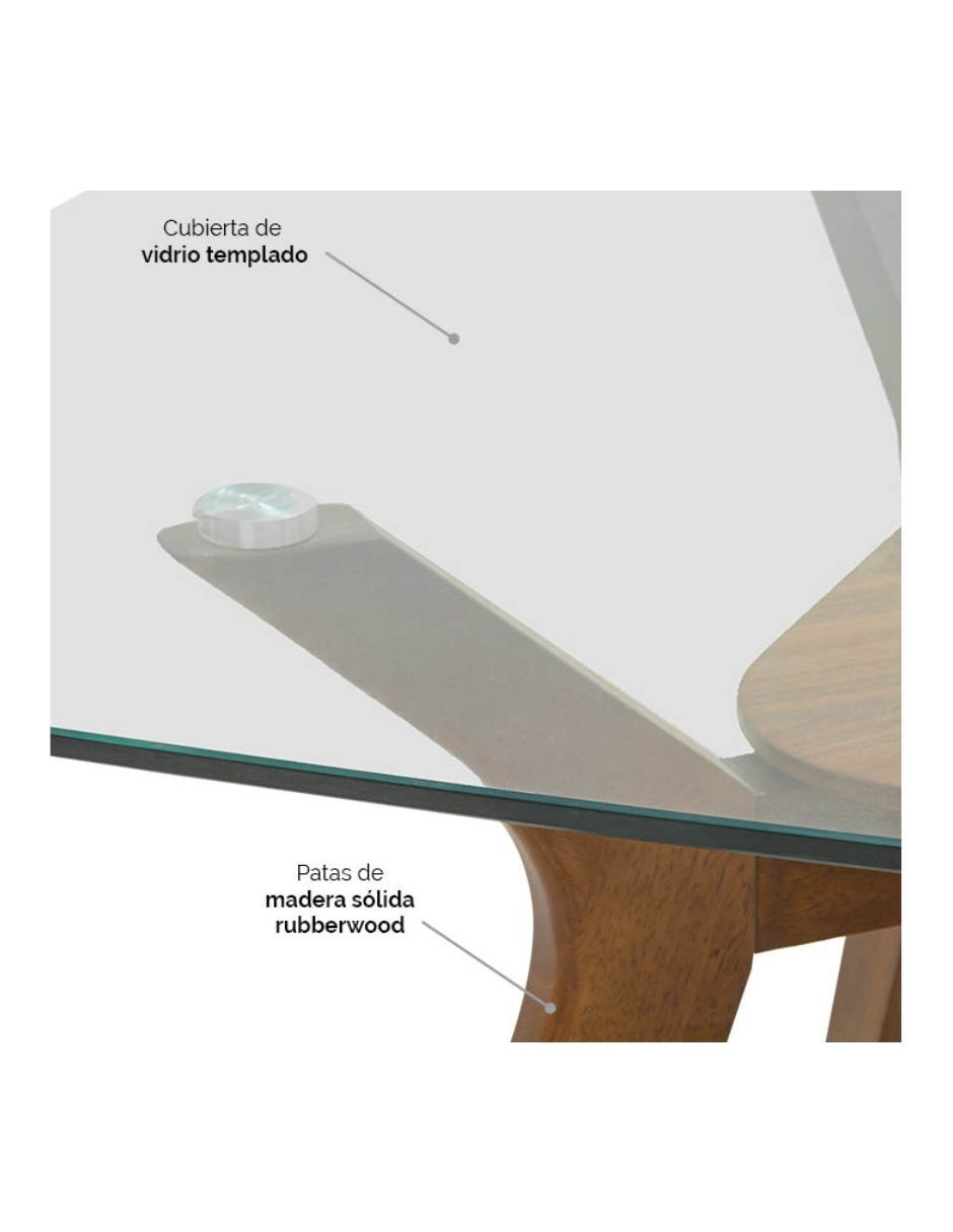 Mesa de comedor armable juko 2
