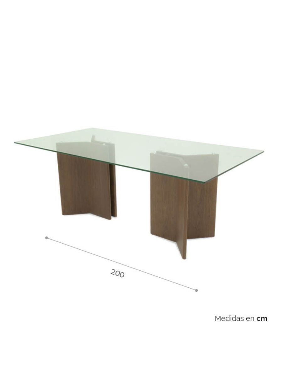 Mesa de comedor armable ketro 7