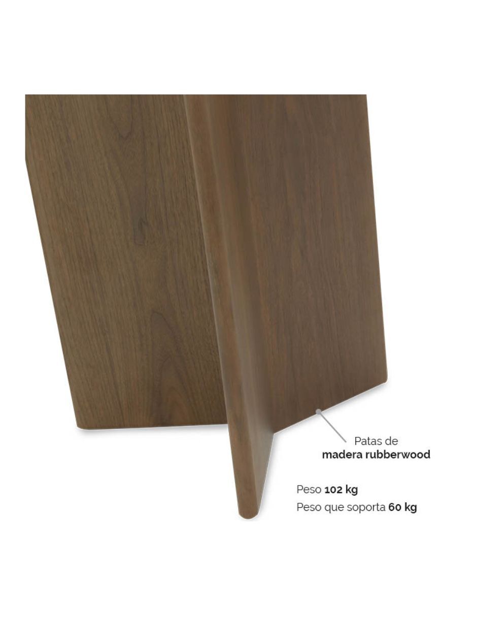 Mesa de comedor armable ketro 4