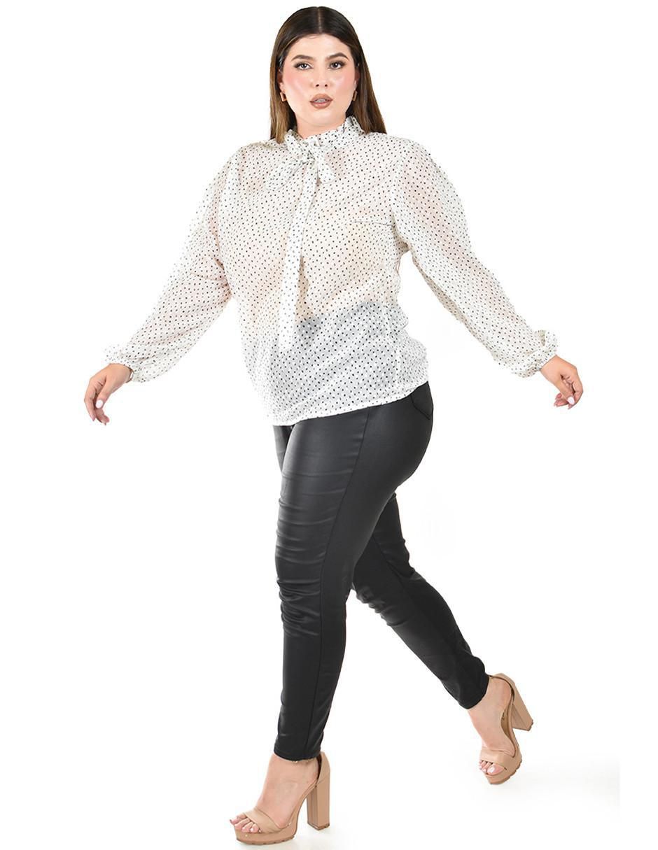 Blusa manga larga para mujer 7