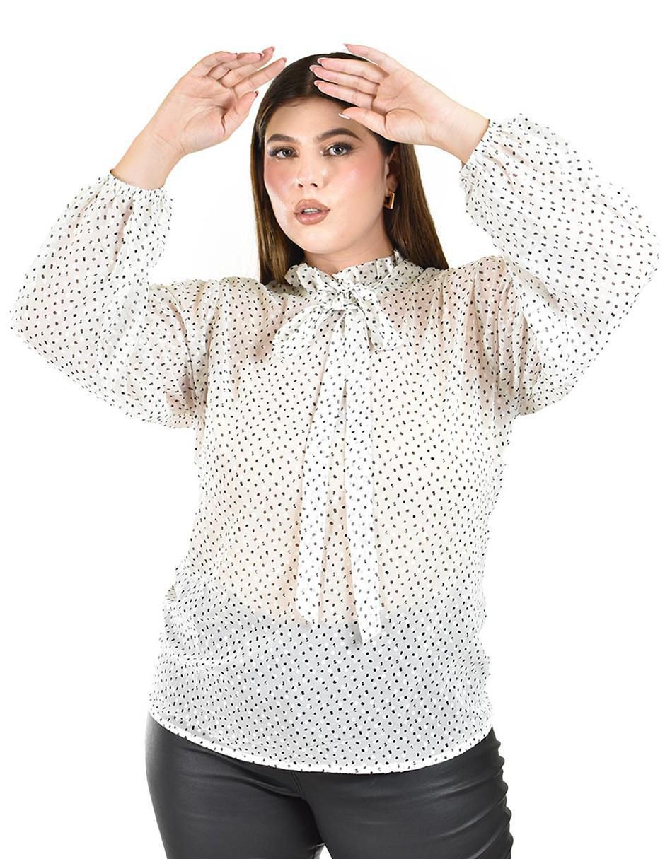 Blusa manga larga para mujer 9