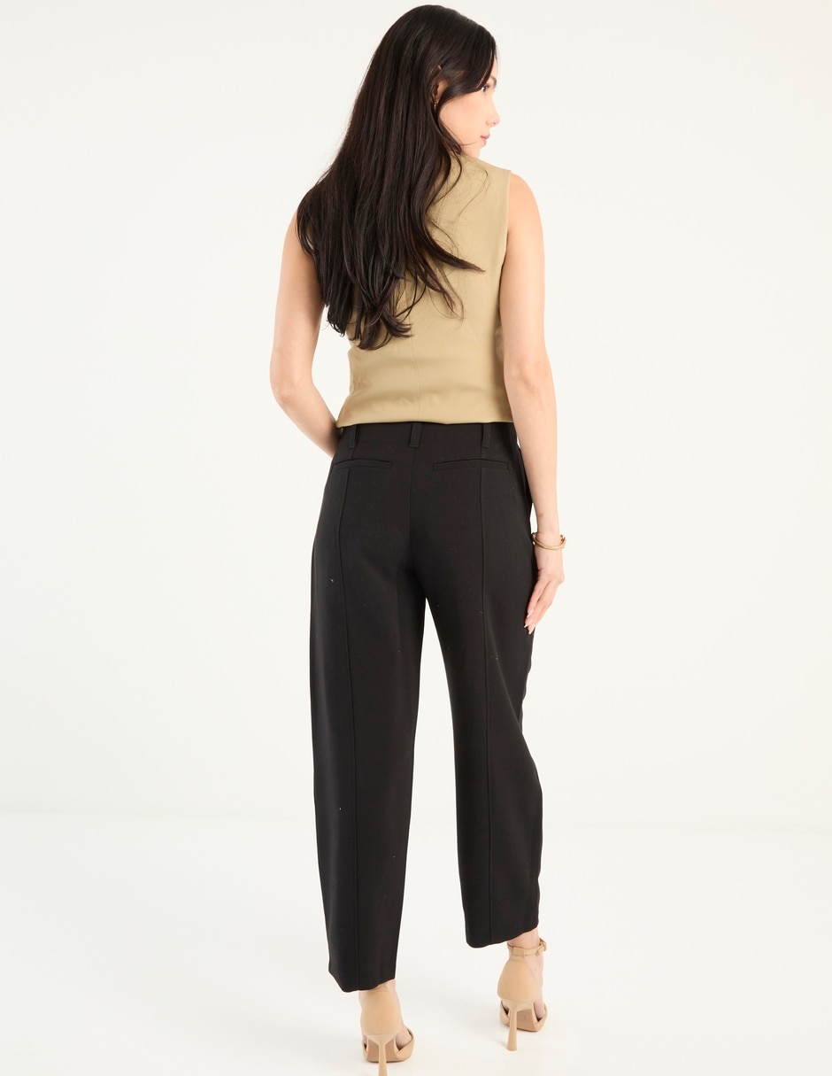 Pantalón de vestir straight para mujer 5