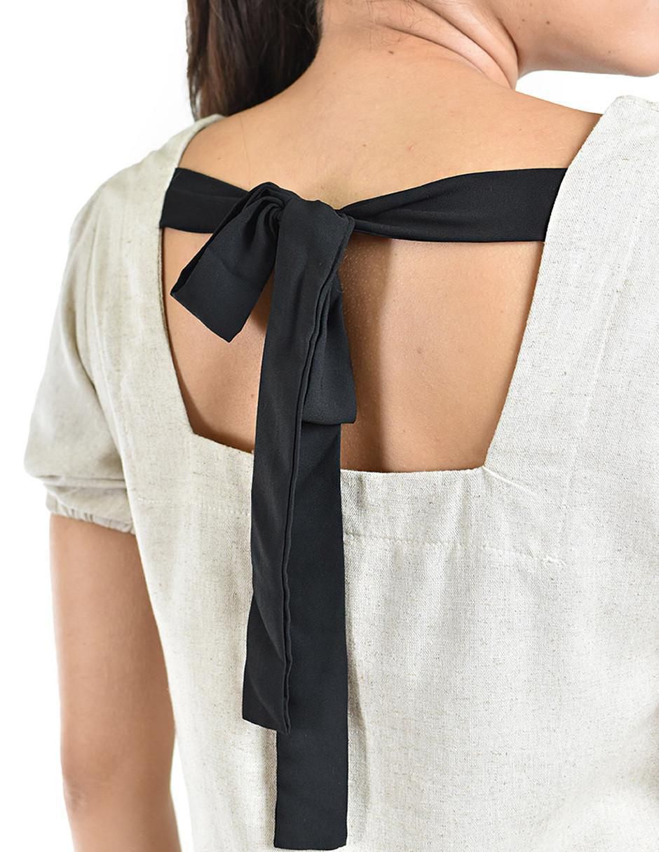 Blusa manga corta para mujer 8