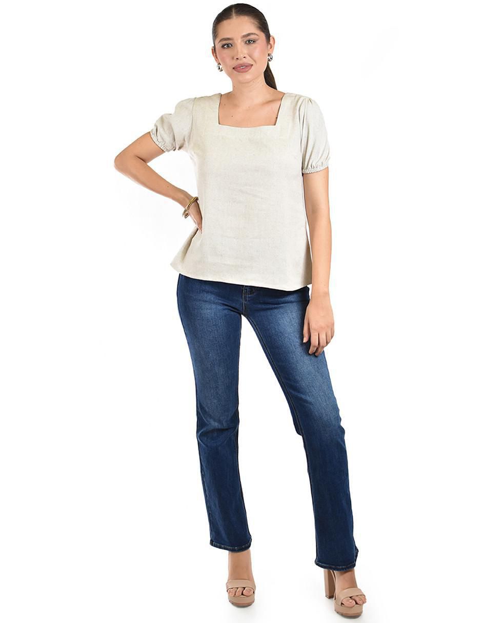 Blusa manga corta para mujer 9