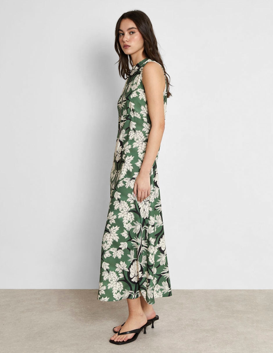 Vestido largo casual para mujer 5