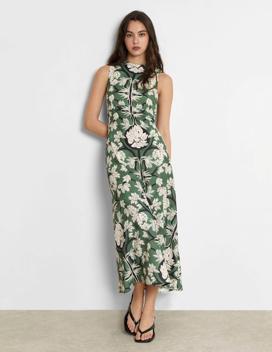 Vestido largo casual para mujer