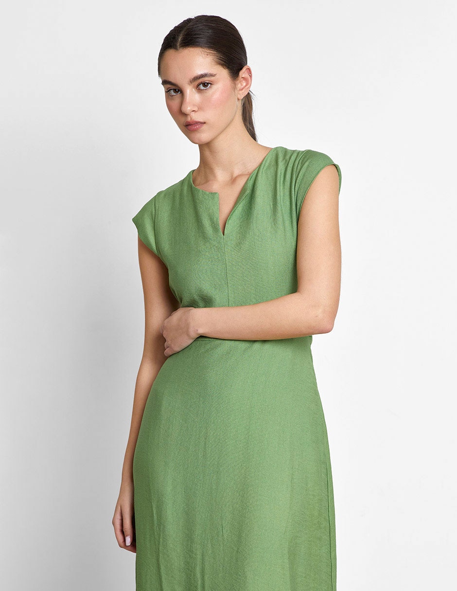 Vestido largo casual para mujer