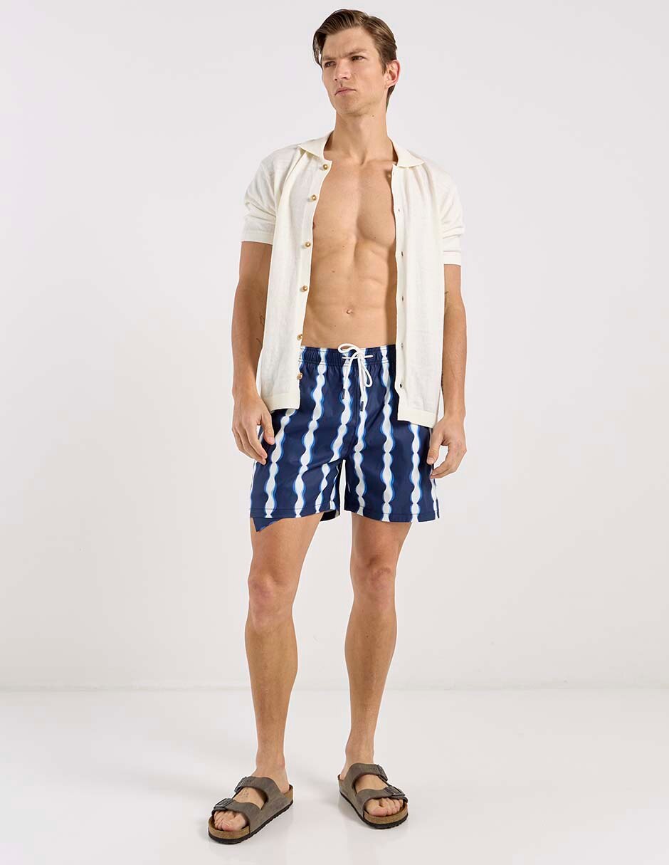 Traje de baño con bolsillos para hombre 4