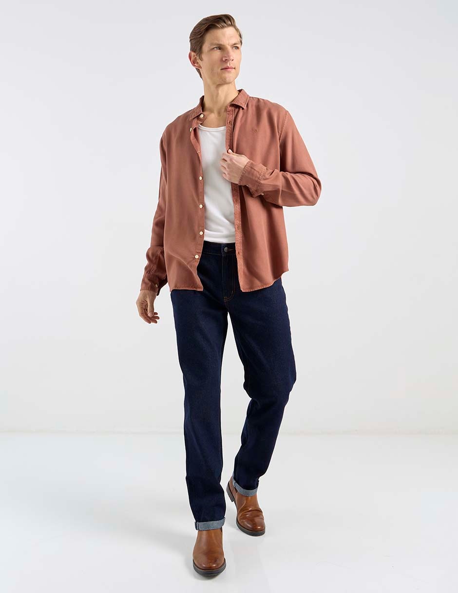 Jeans straight para hombre 8
