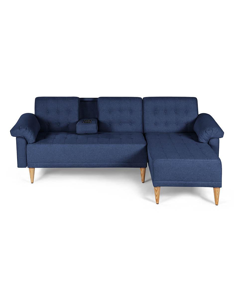 Sala Brunello con Memory Foam Reversible Makora de lino