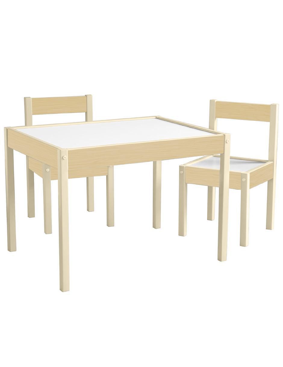 Set de mesa infantil Roots Learning Pebble de materialatt 3 piezas Set de mesa infantil Roots Learning Pebble de materialatt 3 piezas