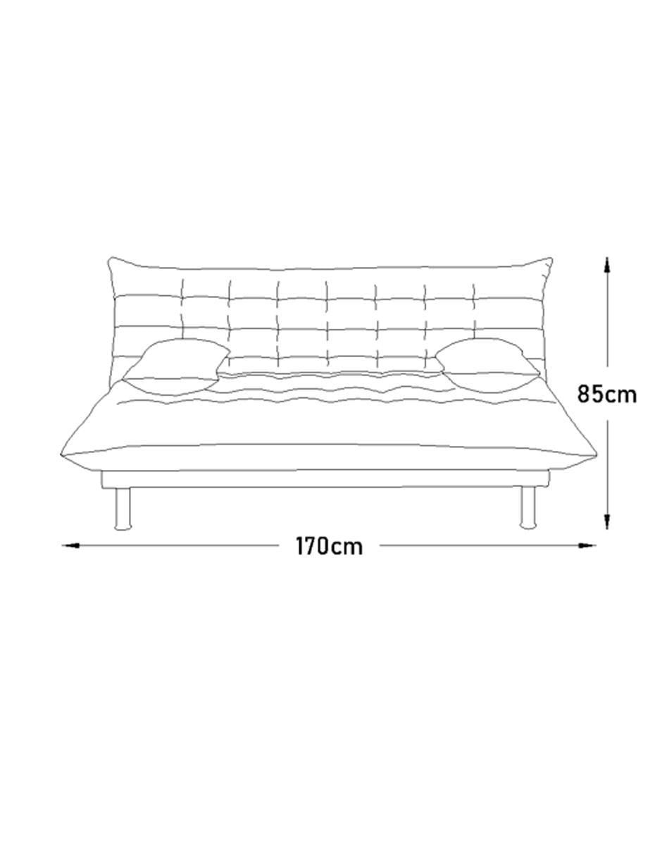Sofá cama armable de madera 5