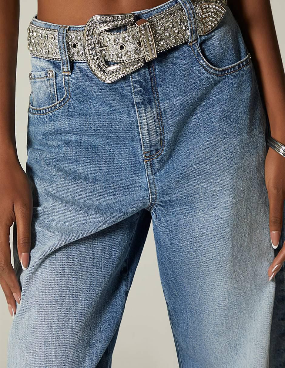 Jeans straight para mujer