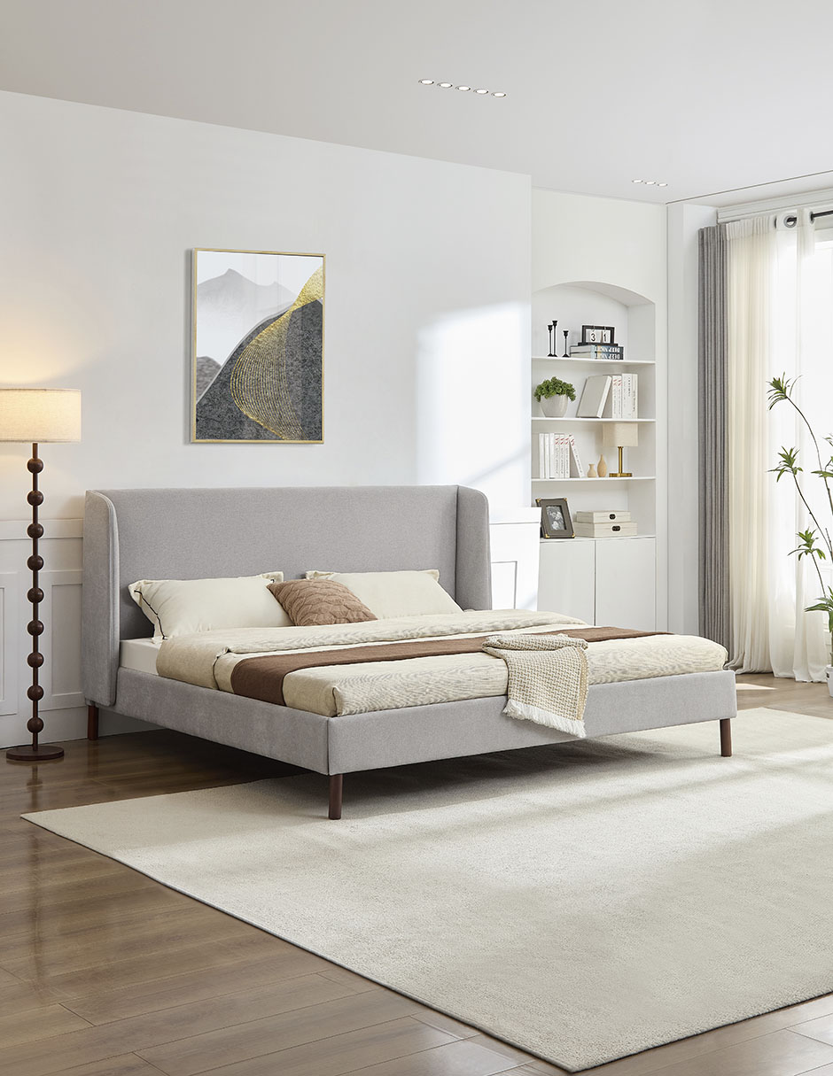 Cama julia de madera y tela 5