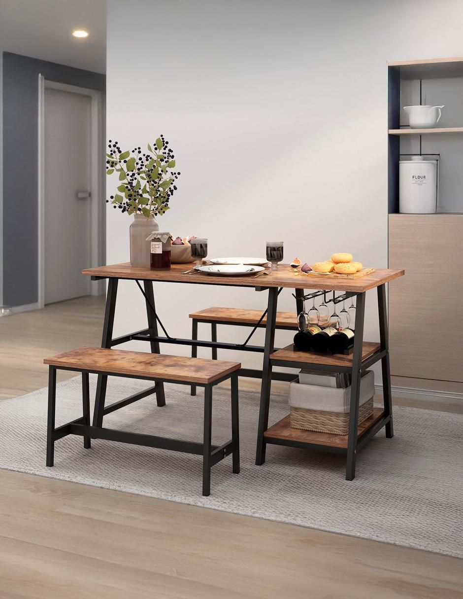 Mesa de comedor armable dukka 4
