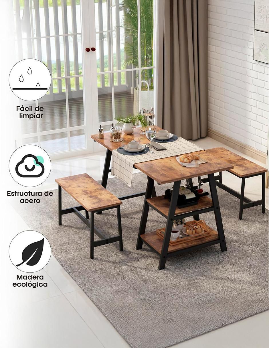 Mesa de comedor armable dukka 7
