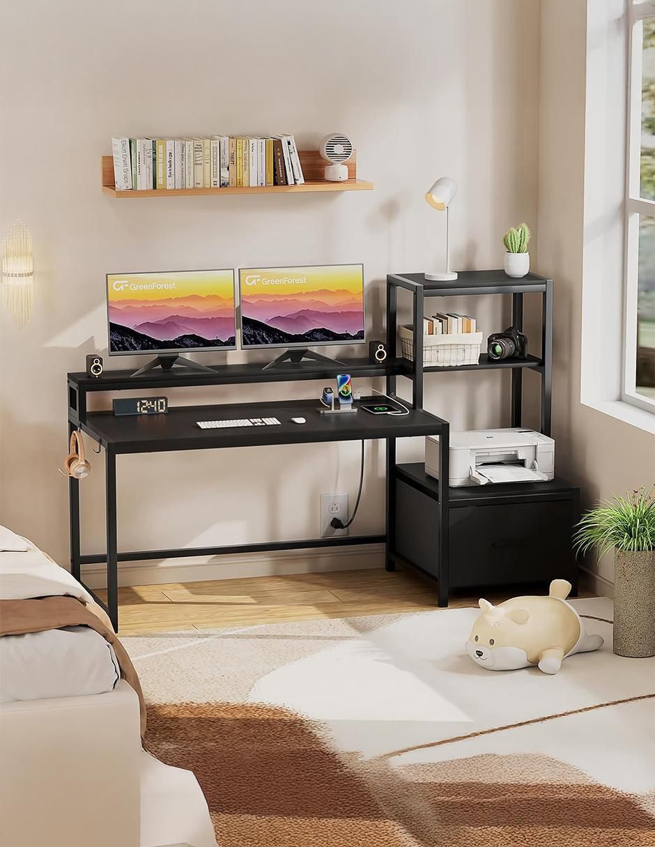 Escritorio armable Zeni Bossa de MDF