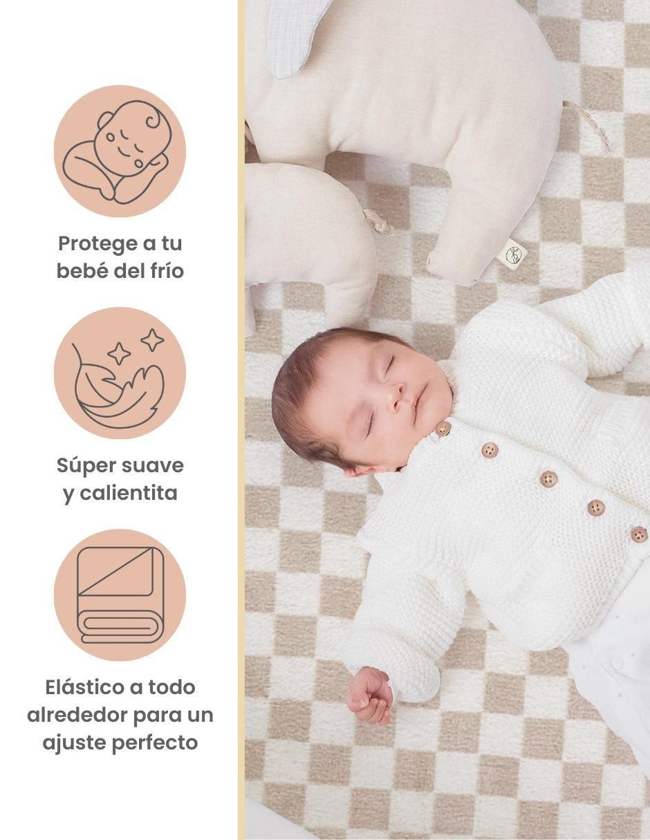 Sábana para cajón de poliéster Cuadritos