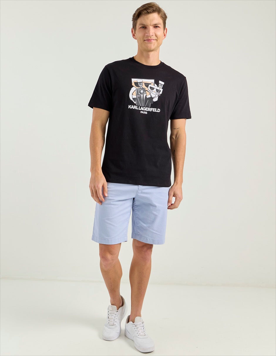 Playera cuello redondo para hombre 6