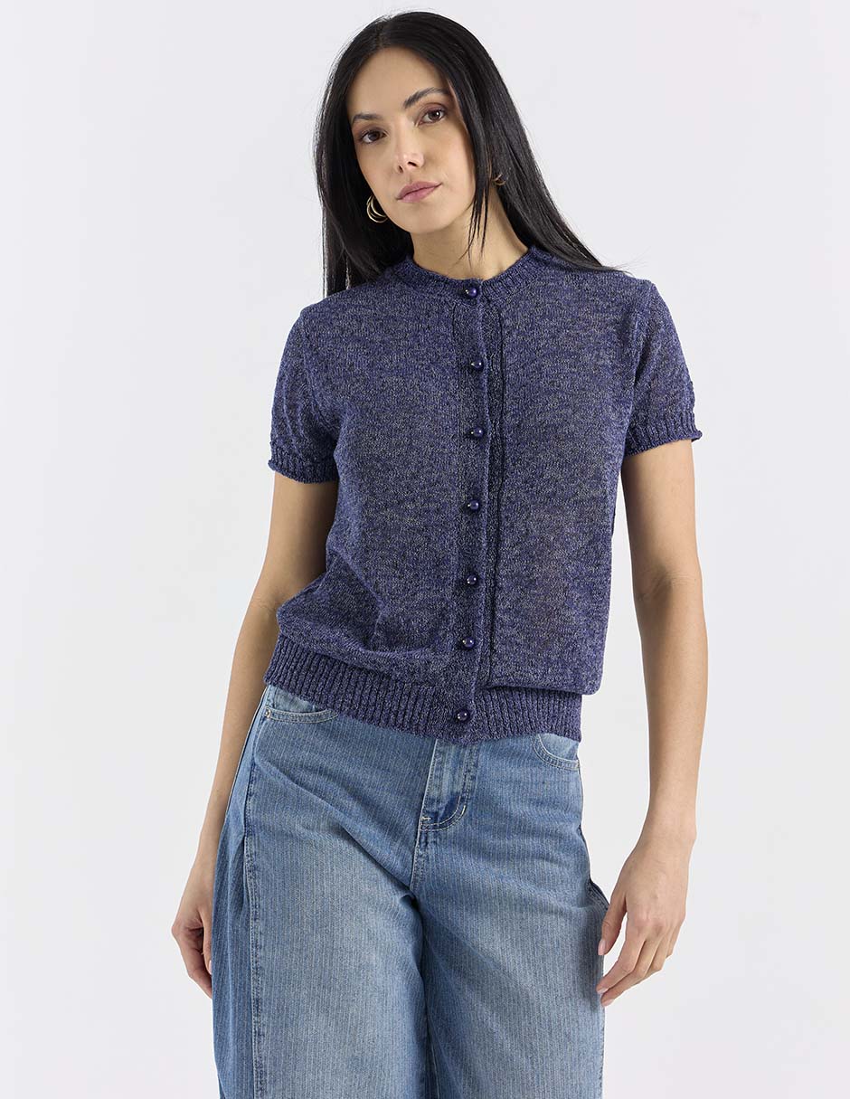 Blusa manga corta para mujer 1