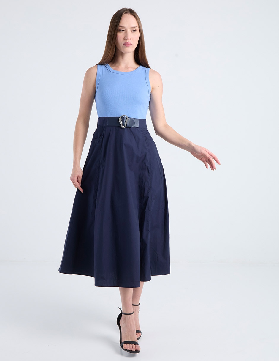 Vestido midi casual Kur.Kuma para mujer