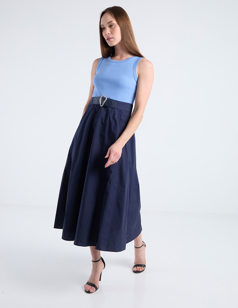 Vestido midi casual Kur.Kuma para mujer