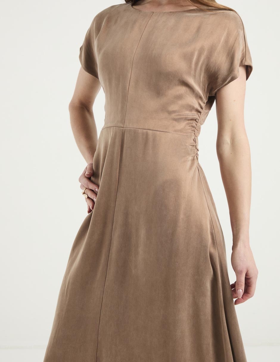 Vestido crop casual para mujer