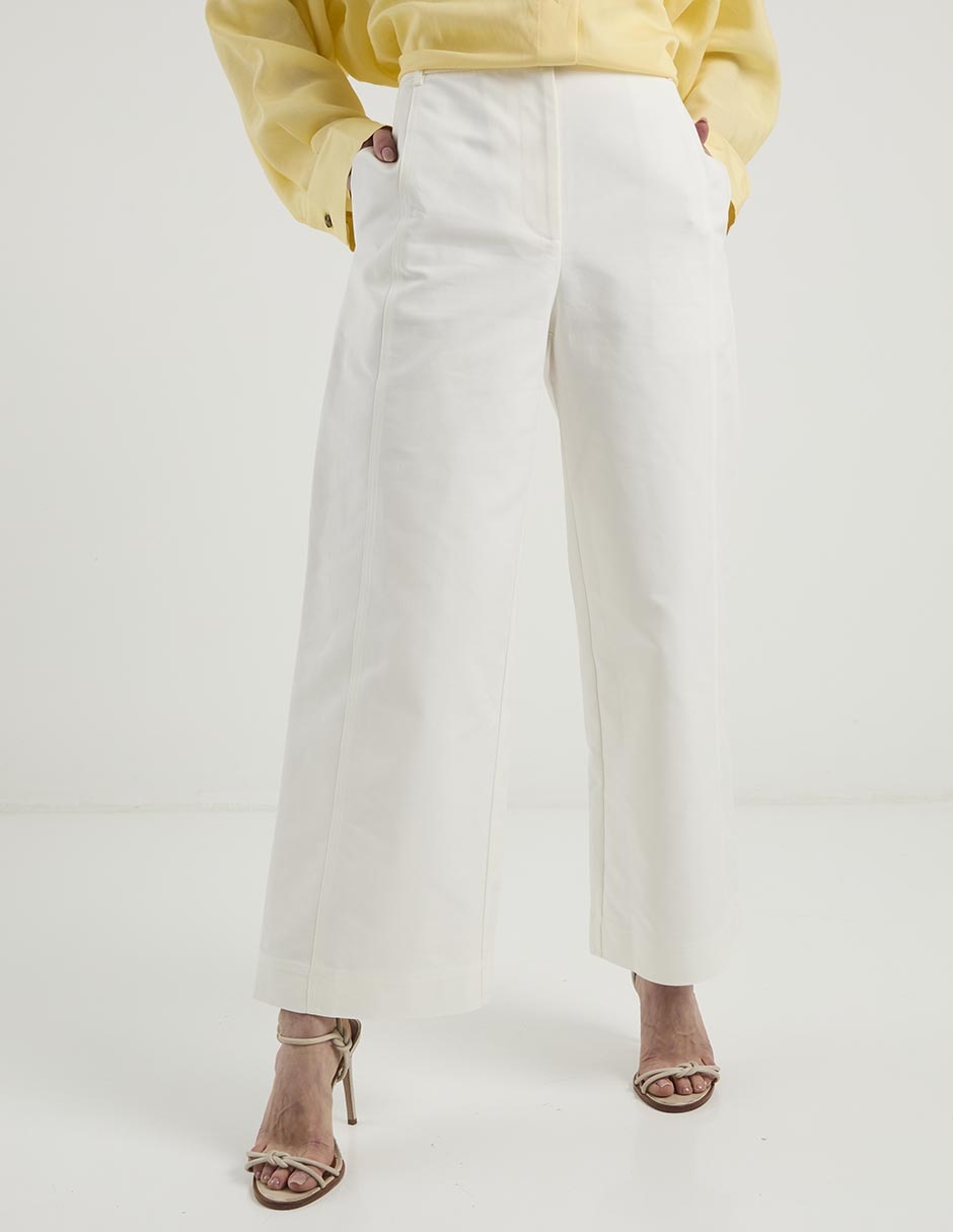 Pantalón coulotte amplio para mujer Pantalón coulotte amplio para mujer