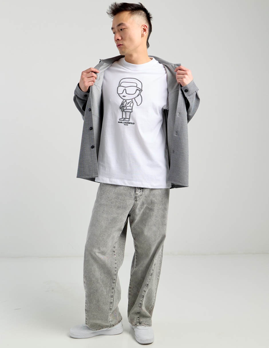 Playera cuello redondo para hombre