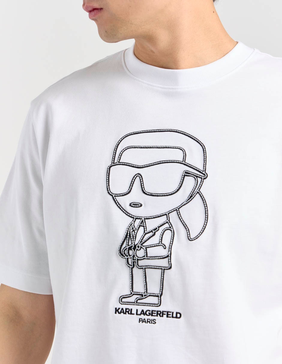 Playera cuello redondo para hombre