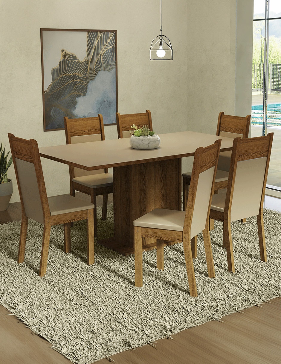 Comedor Augusta para 6 personas 6