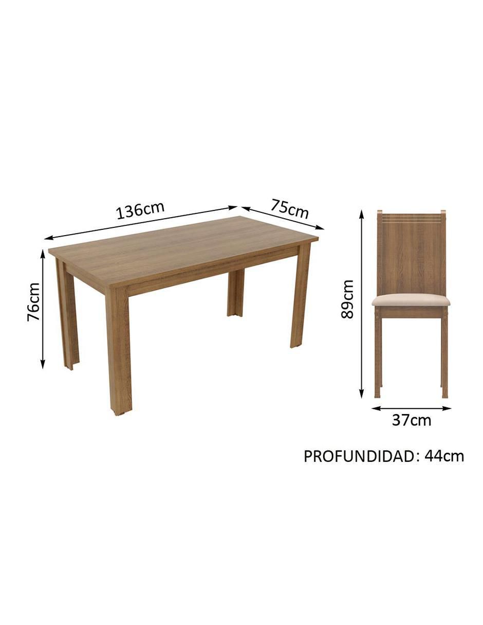 Comedor Rosie para 4 personas 10
