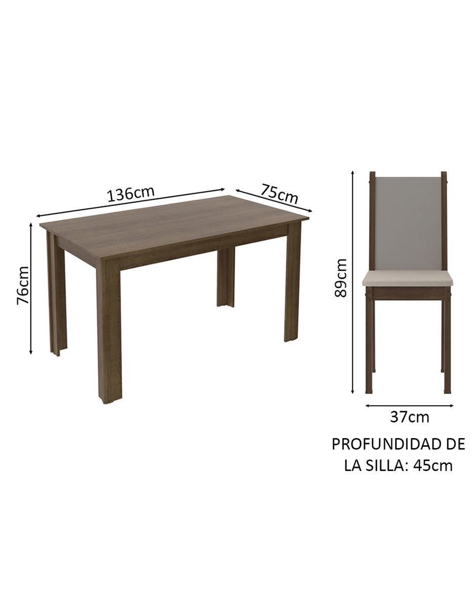 Comedor Bea para 4 personas 22