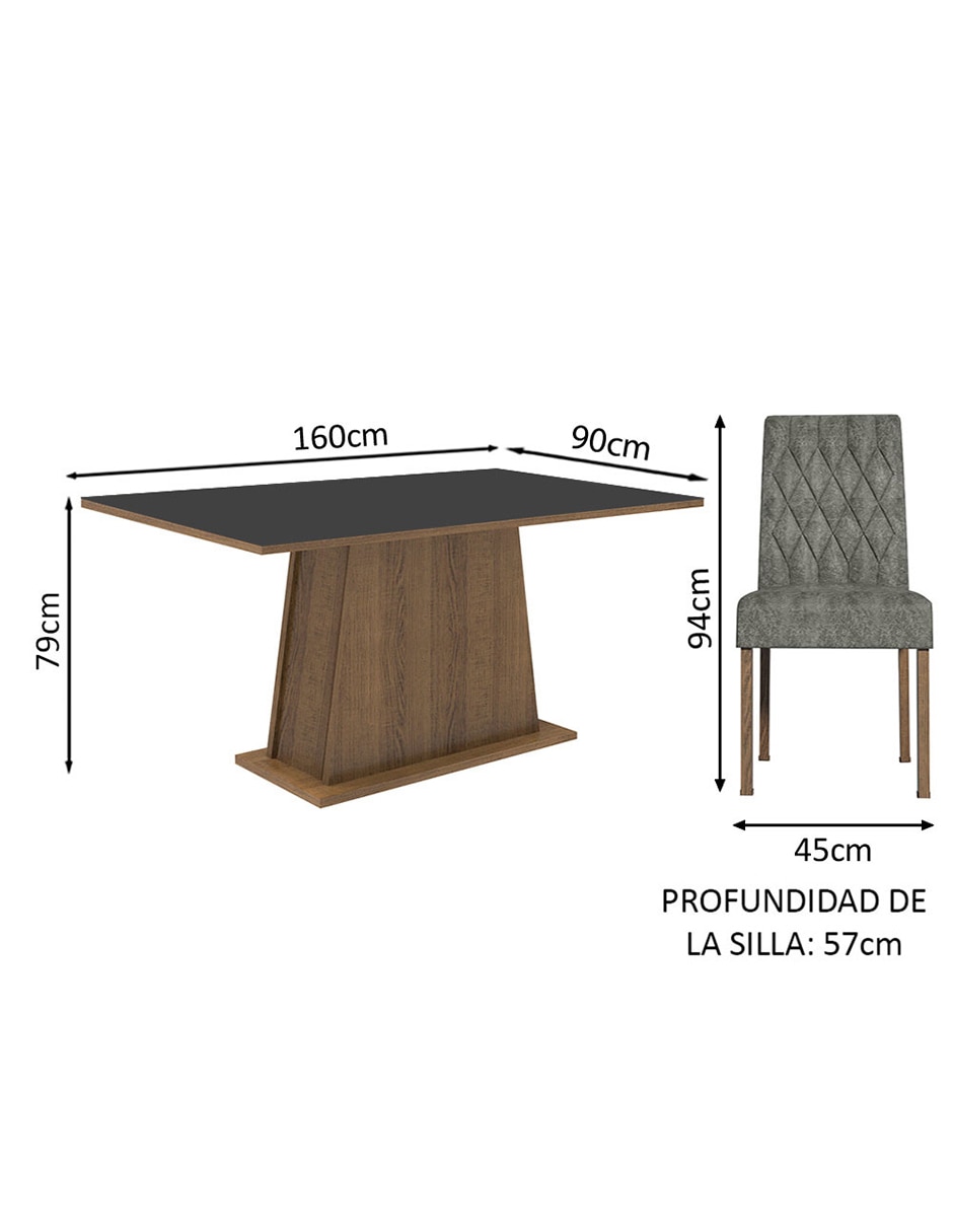 Comedor ashley para 4 personas 13