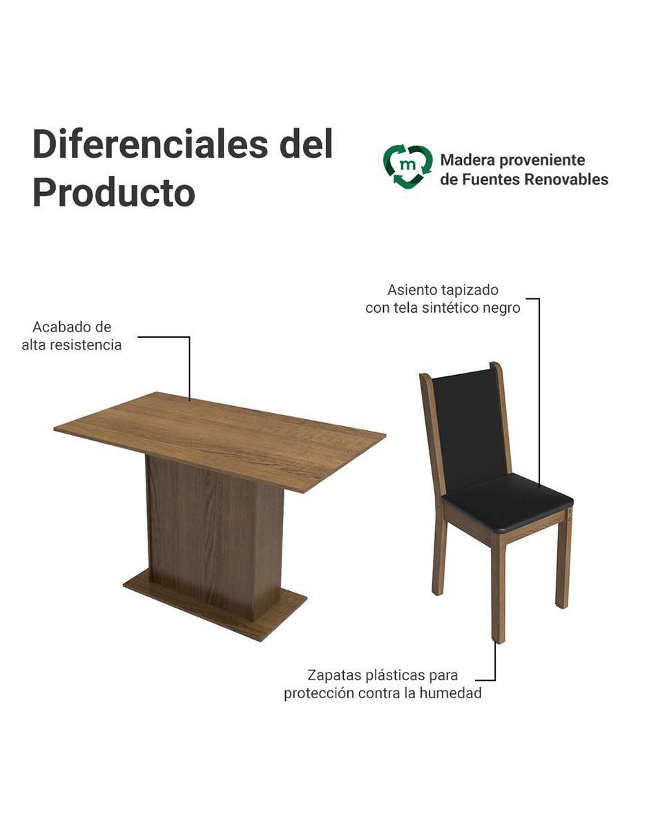 Comedor talita Madesa para 4 personas
