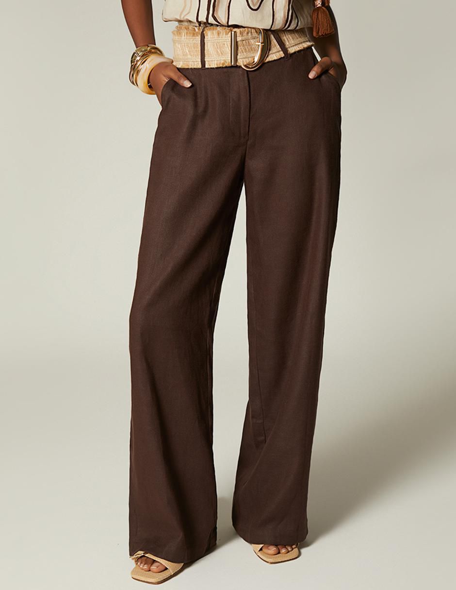 Pantalón relaxed Studio F amplio para mujer